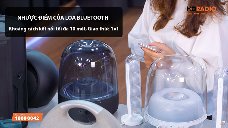 nhược điểm Loa Bluetooth