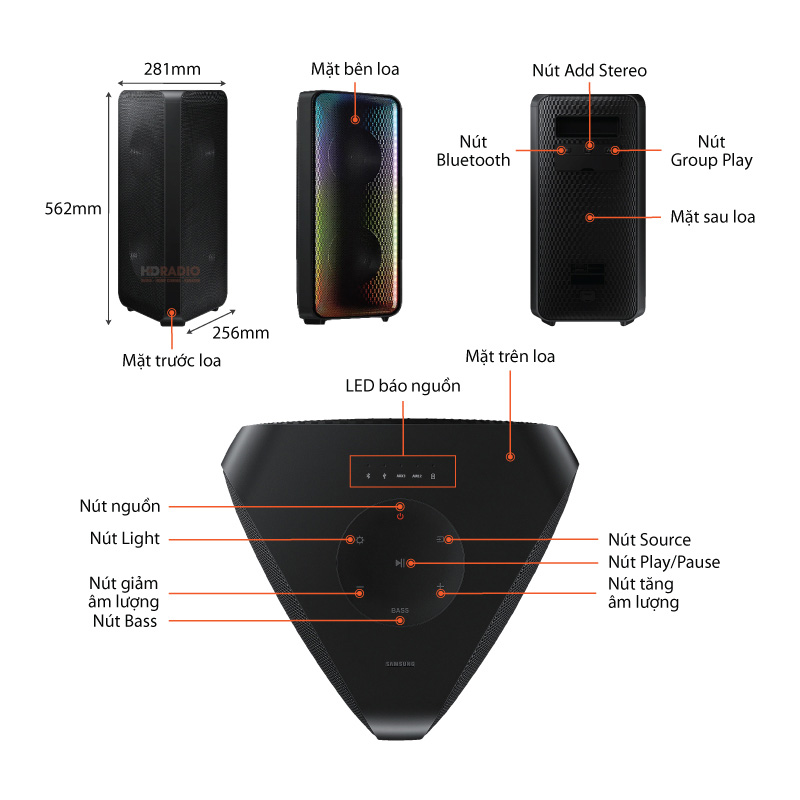 Loa thap Samsung MX-ST40B