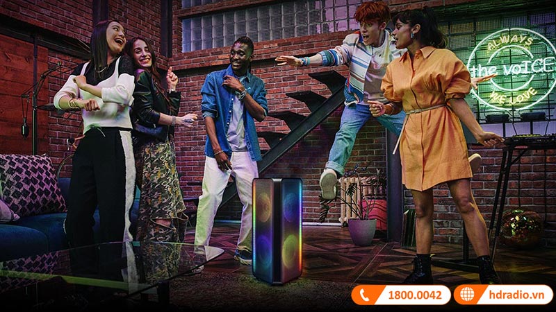 ung dung loa thap samsung mx-st40b