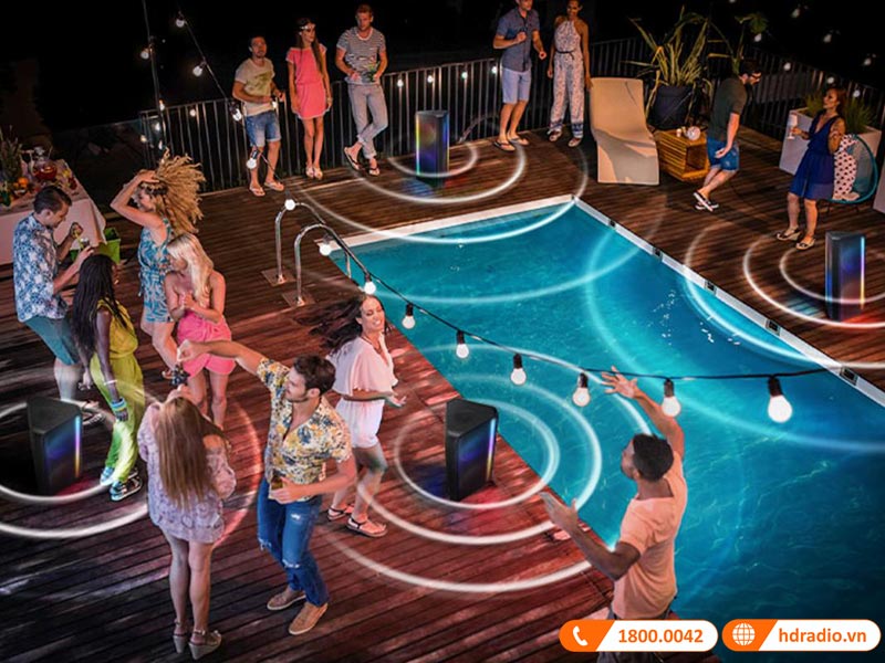 ket noi cung luc nhieu loa thap samsung mx-st40b