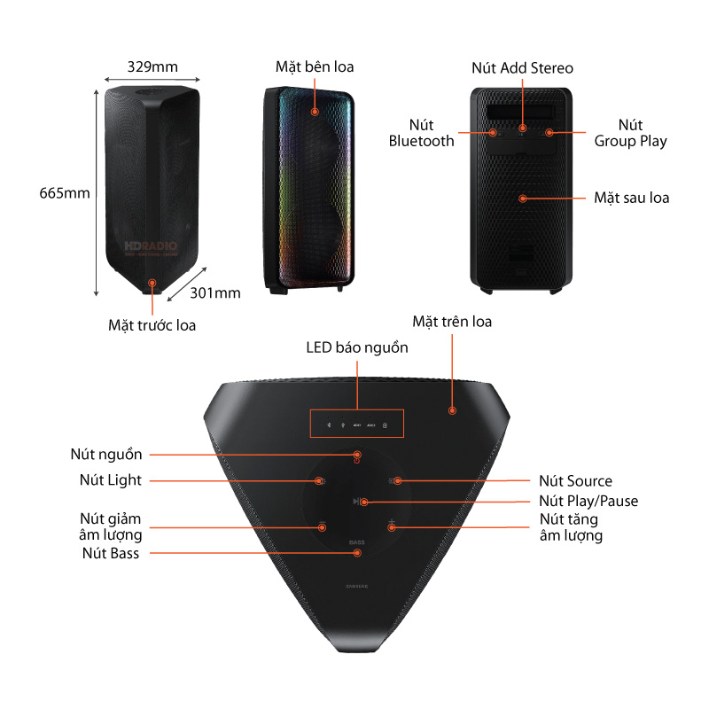 Loa thap Samsung MX-ST50B