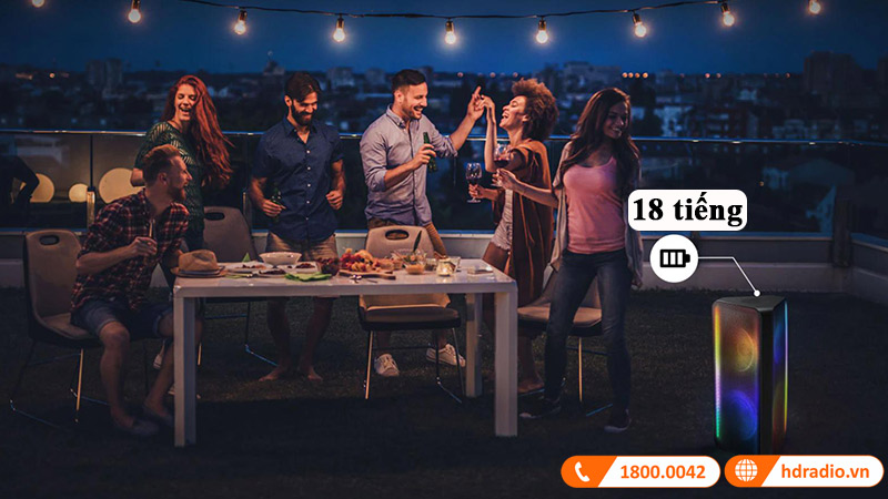 thoi luong pin loa thap samsung mx-st50b