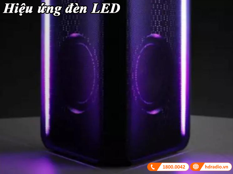 hieu ung den led loa samsung mx-st90b