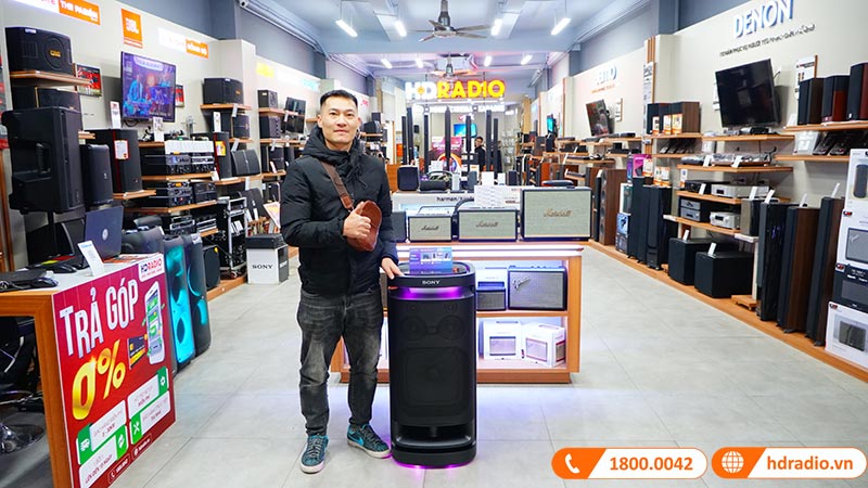 loa Sony SRS-XV900 ảnh thực tế