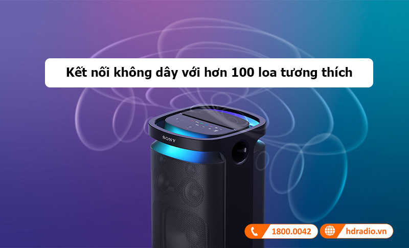 ket noi khong day voi loa tuong thich