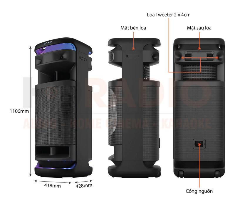 Chú thích Loa Sony ULT Tower 10
