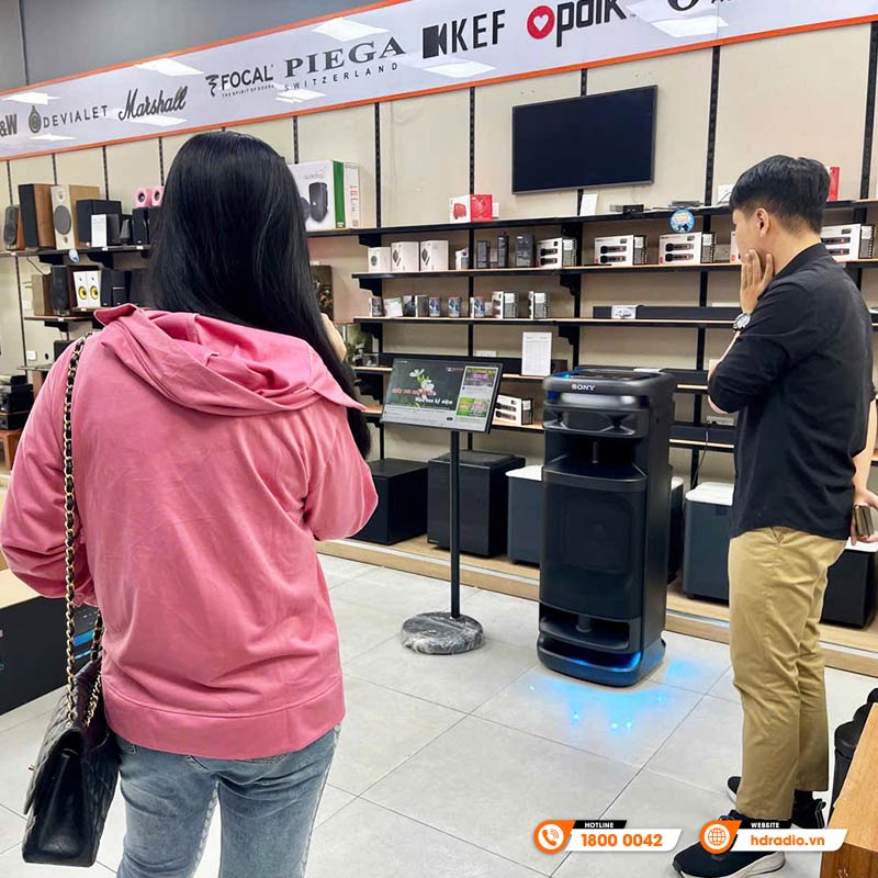 Loa Sony ULT Tower 10 (SRS ULT1000) Âm Thanh 360 Độ, Bluetooth, LED Đẹp, USB, Micro, Guitar (Kèm 1 micro)-21