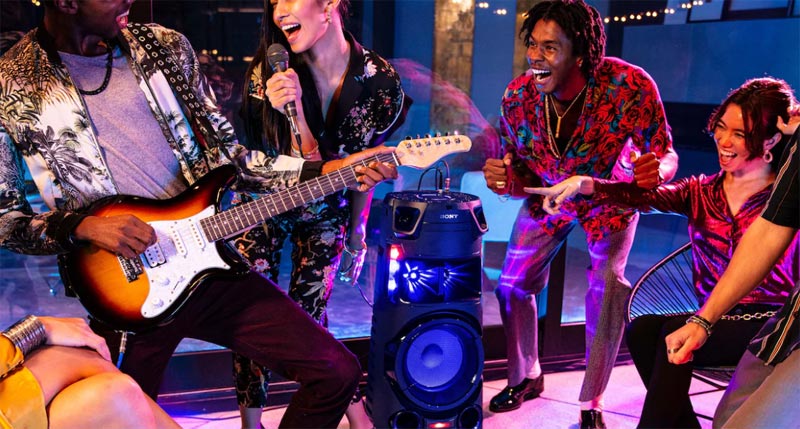 loa biểu diễn SONY MHC-V43D