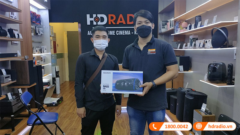 cảm ơn quý khách hàng đã tin tưởng mua loa SONY SRS XB43 tại HDRadio