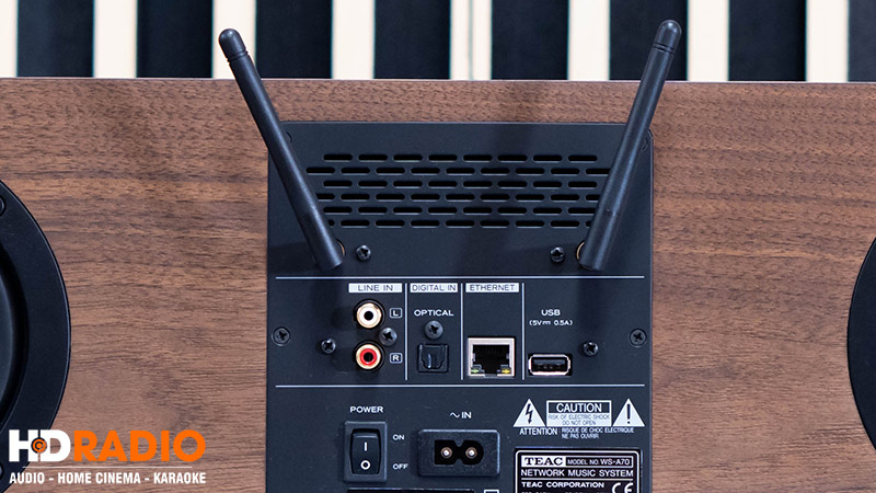 đầy đủ các kết nối có dây