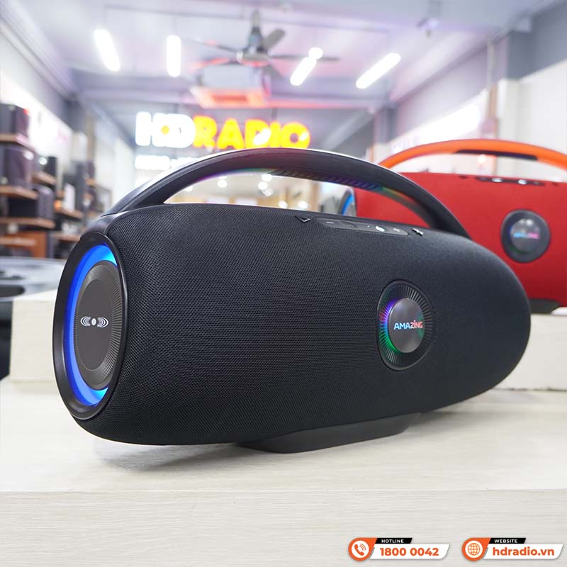 Loa VietK Amazing A280, IPX7, Pin 4H, Bluetooth 5.2, LED RGB, AUX, USB-8