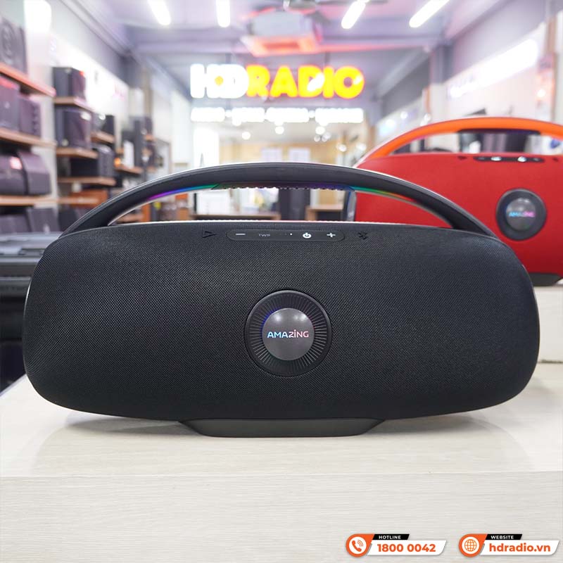 Loa VietK Amazing A280, IPX7, Pin 4H, Bluetooth 5.2, LED RGB, AUX, USB-1
