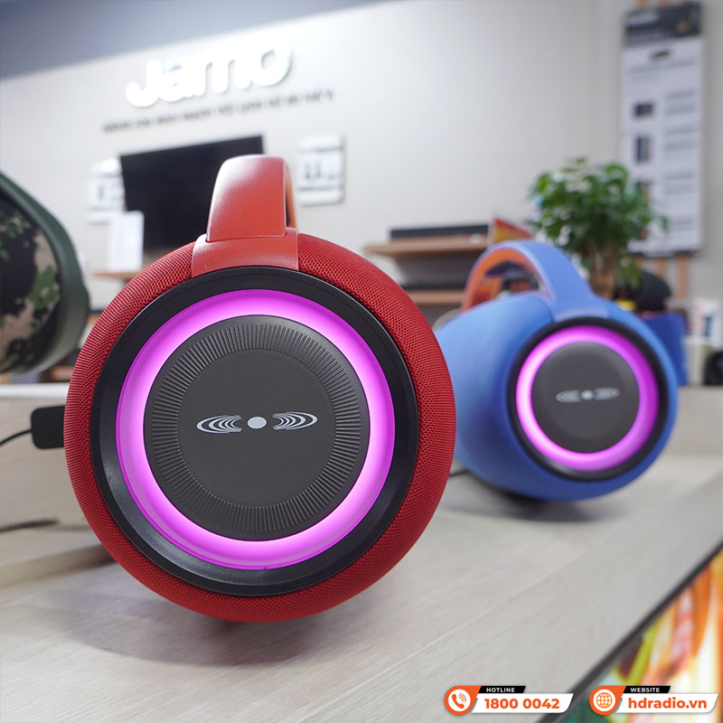 Loa VietK Amazing A280, IPX7, Pin 4H, Bluetooth 5.2, LED RGB, AUX, USB-16