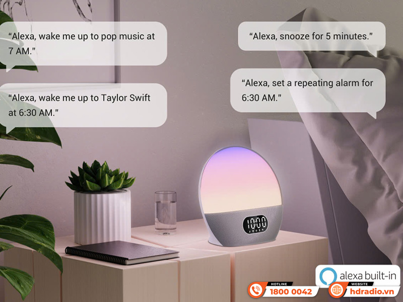 Alexa Loa Wiim Wake up Light