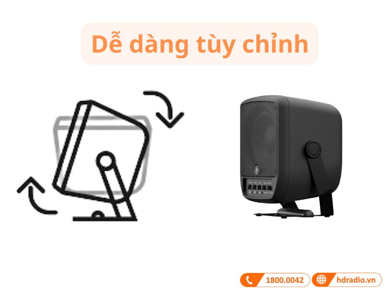 Dễ dàng tùy chỉnh