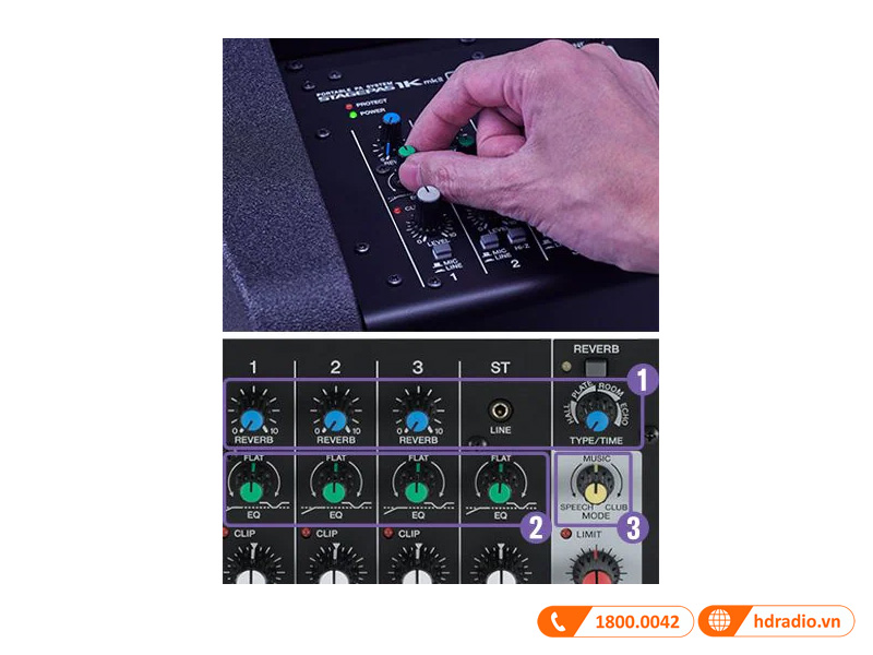 Dieu khien STAGEPAS 1K mkII