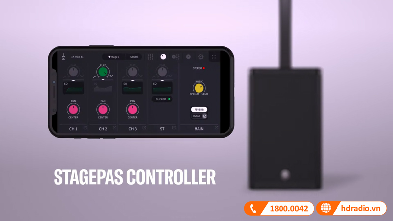 Dieu khien STAGEPAS 1K mkII
