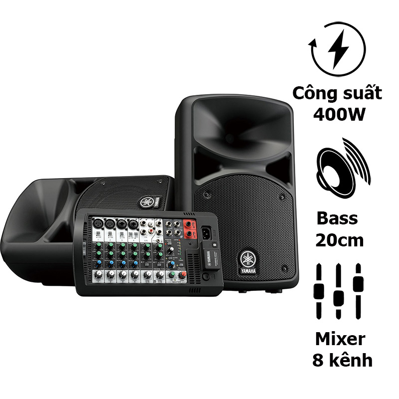 Bộ Loa Yamaha Stagepas 400BT