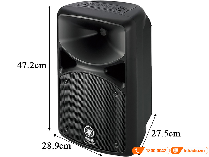 kich thuoc cap loa thu dong hai chieu stagepas 400bt