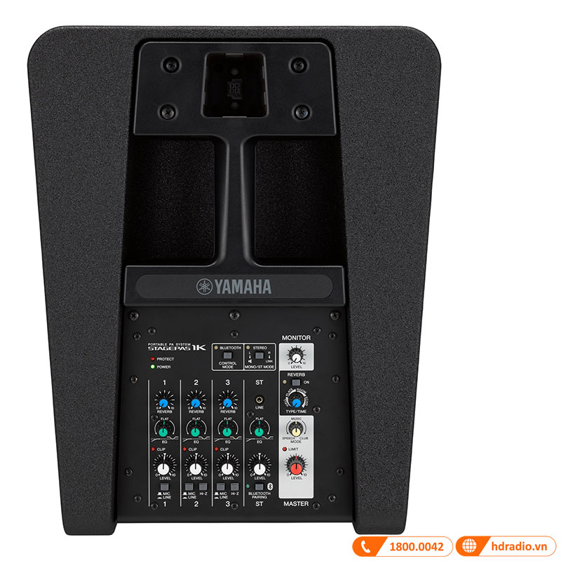 bảng điều khiển của Loa Yamaha STAGEPAS 1K