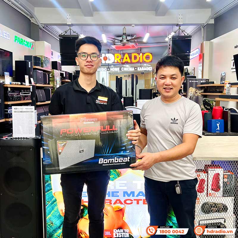 Loa Acrowin SA310, Bass 16cm, Công suất 150W, Bluetooth, Optical, kèm 2 tay mic-23