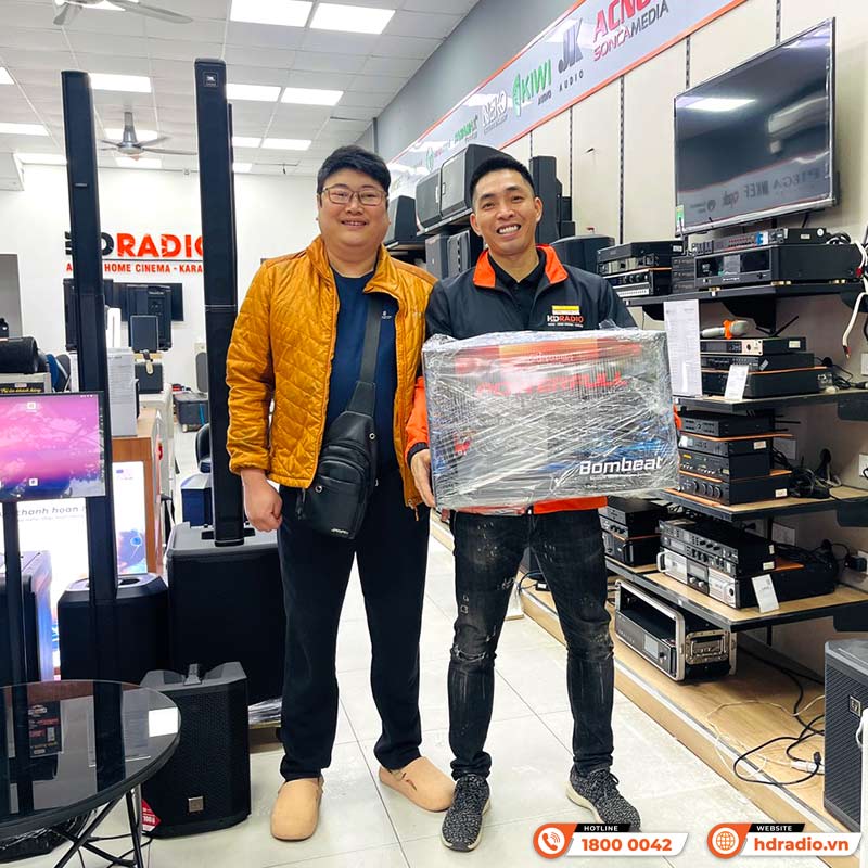 Loa Acrowin SA310, Bass 16cm, Công suất 150W, Bluetooth, Optical, kèm 2 tay mic-21