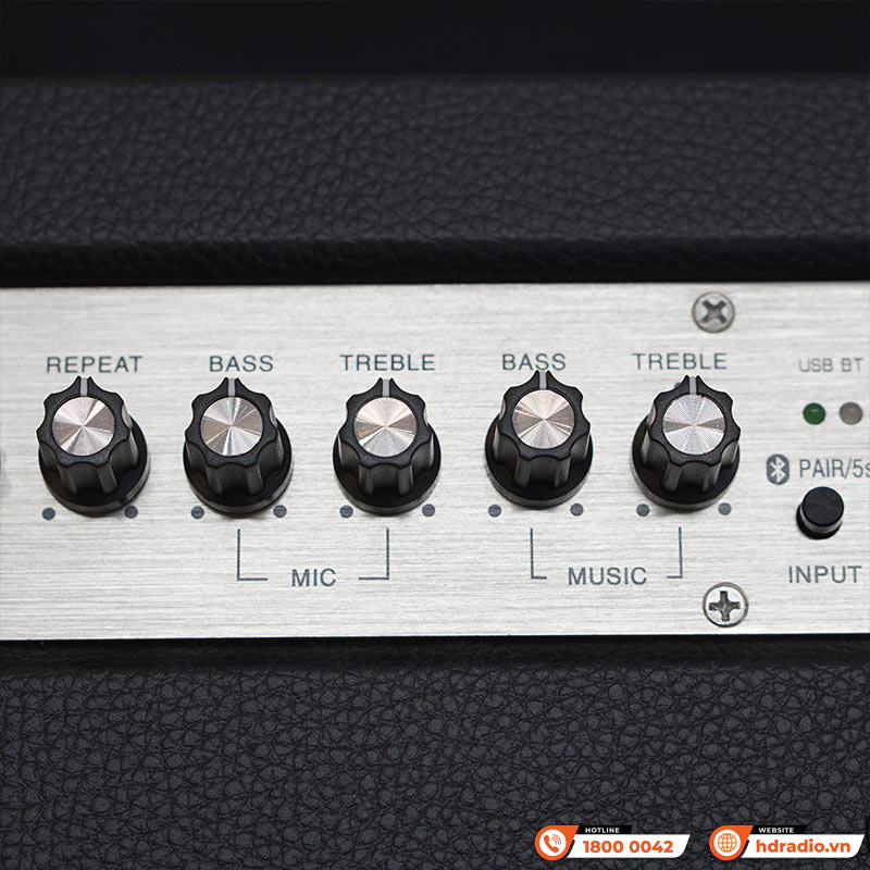 Loa Acrowin SA310, Bass 16cm, Công suất 150W, Bluetooth, Optical, kèm 2 tay mic-7