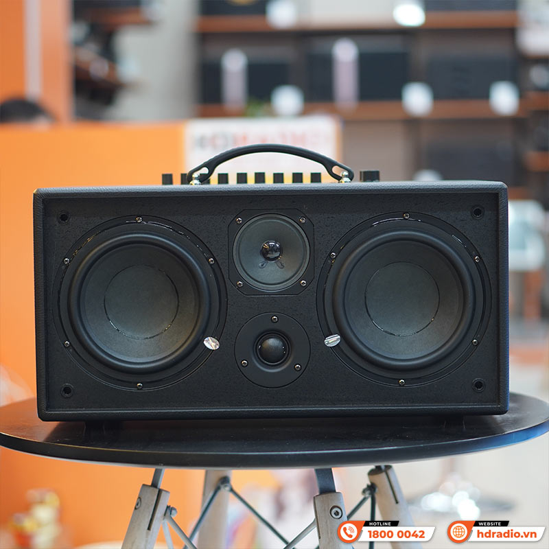 Loa Acrowin SA310, Bass 16cm, Công suất 150W, Bluetooth, Optical, kèm 2 tay mic-3