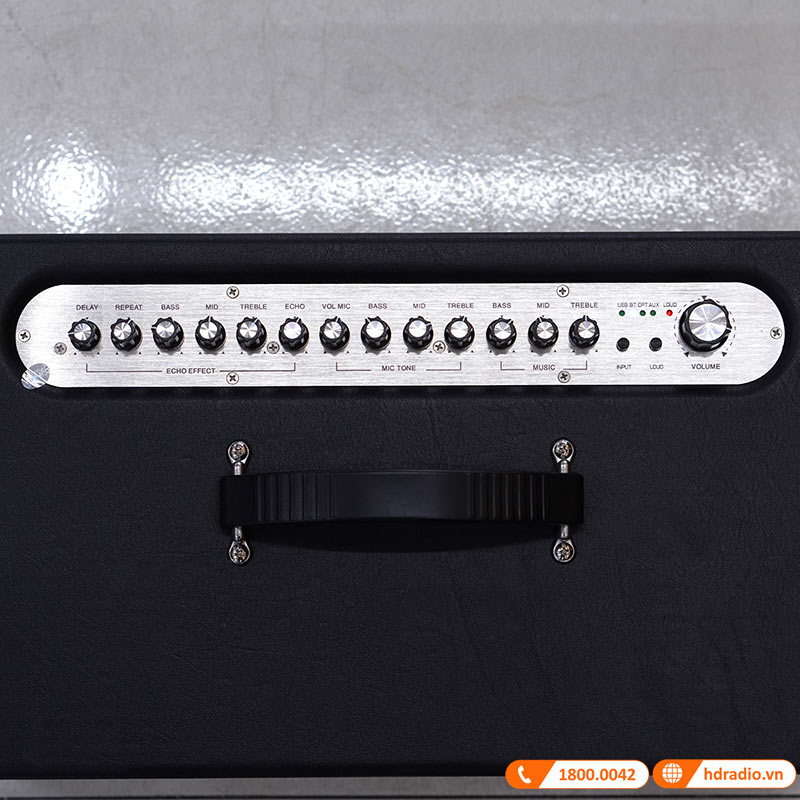 Loa Acrowin SA500 các núm vặn chỉnh