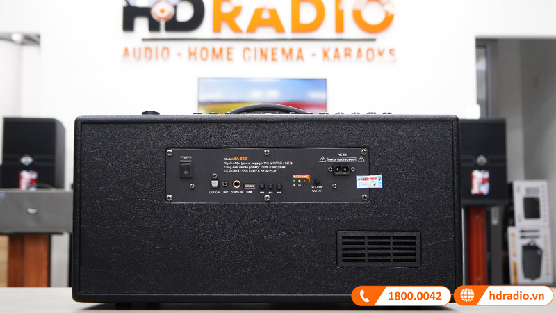 Loa Acrowin SA500 mặt sau