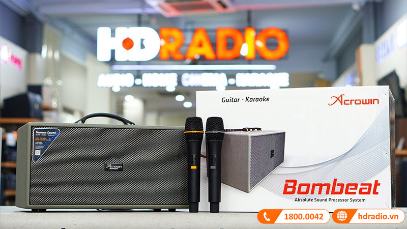 Loa Acrowin SA500 màu Xám Ghi