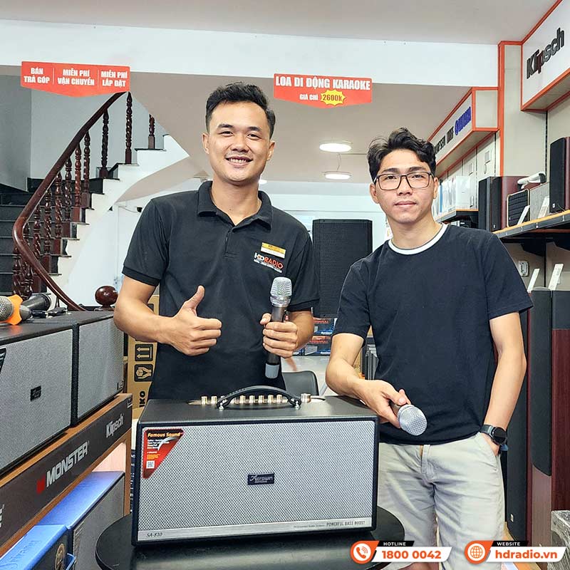 khách hàng mua Loa Acrowin SA810 chính hãng mới nhất