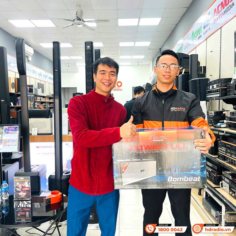 Khách hàng yêu thích mua Loa Acrowin SA810 hát karaoke hay tại hdradio