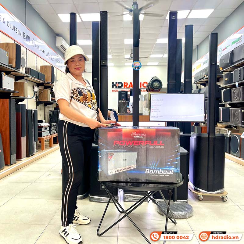 Loa Acrowin SA1200, Công Suất 450W, Bass 16cm x2, 15000mAh, Bluetooth 5.0, Kèm 2 Tay Mic-4