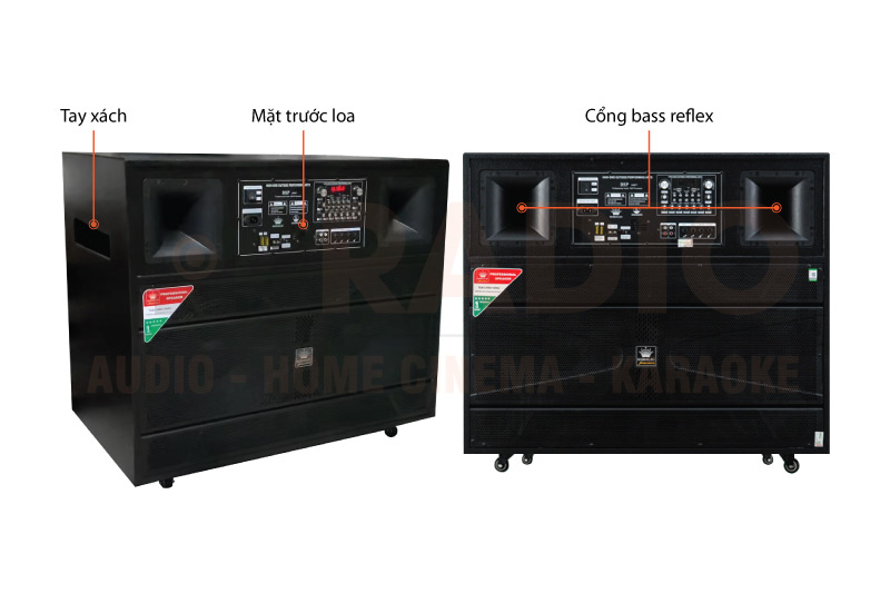 Loa kéo BossElac M2215 Loa kéo BossElac M2215