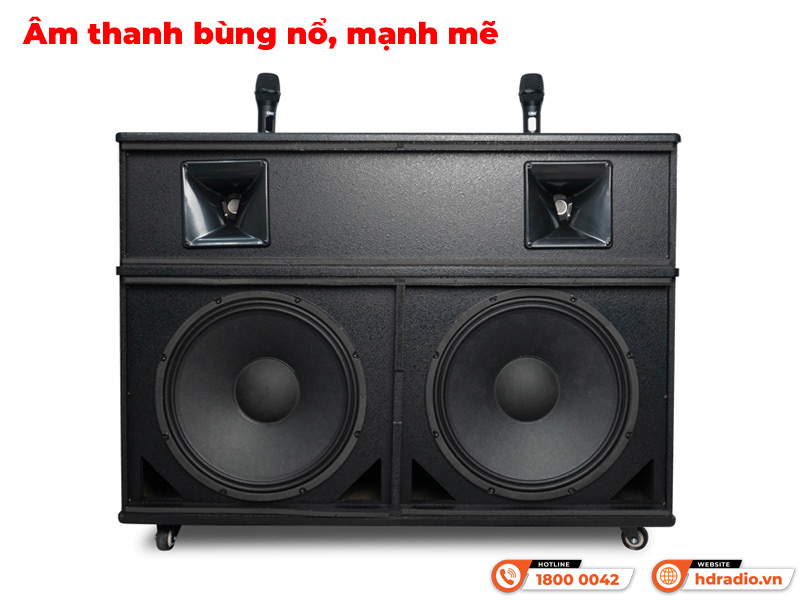 Âm thanh Loa kéo CAVS PA215