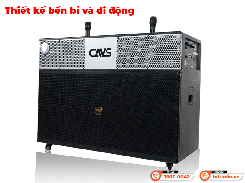 Thiết kế Loa CAVS PA218