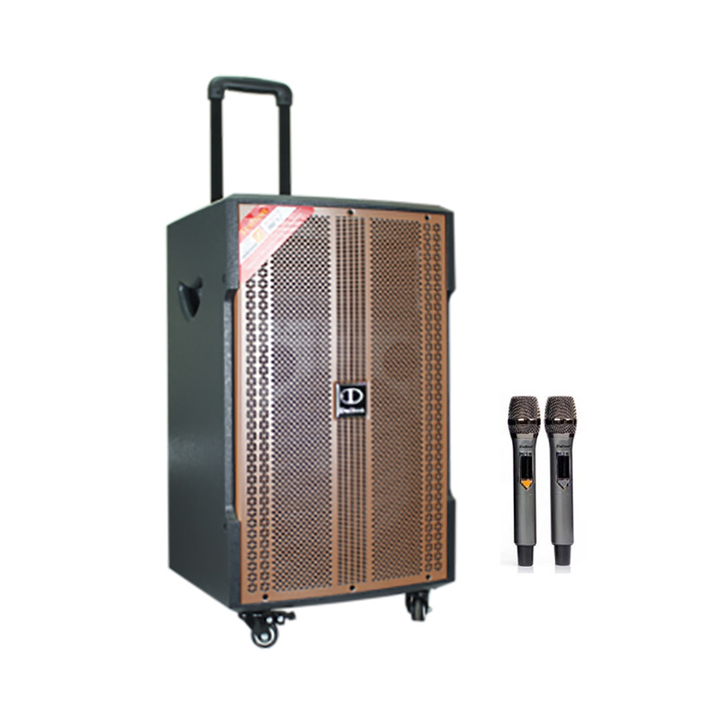 Loa Dalton TS-12G380N, 400W, Bass 30cm, Pin 3h đến 5h, kèm 2 mic