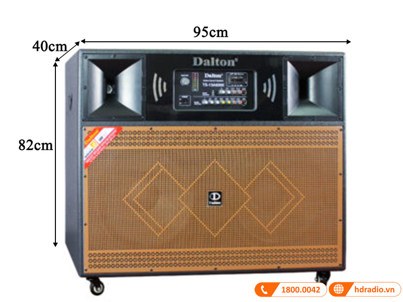 kich thuoc cua loa keo dalton ts-15a6000