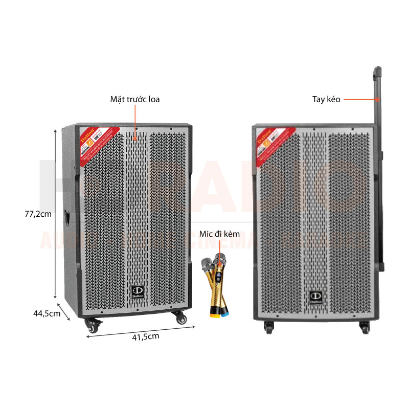 Chú thích Loa Dalton 15G500X
