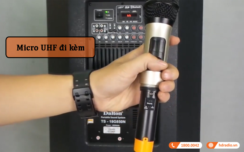 Loa Kéo Dalton TS-18G800X micro