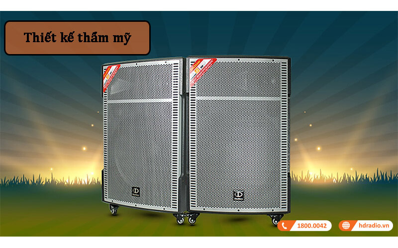 Loa Kéo Dalton TS-18G800X thiet ke