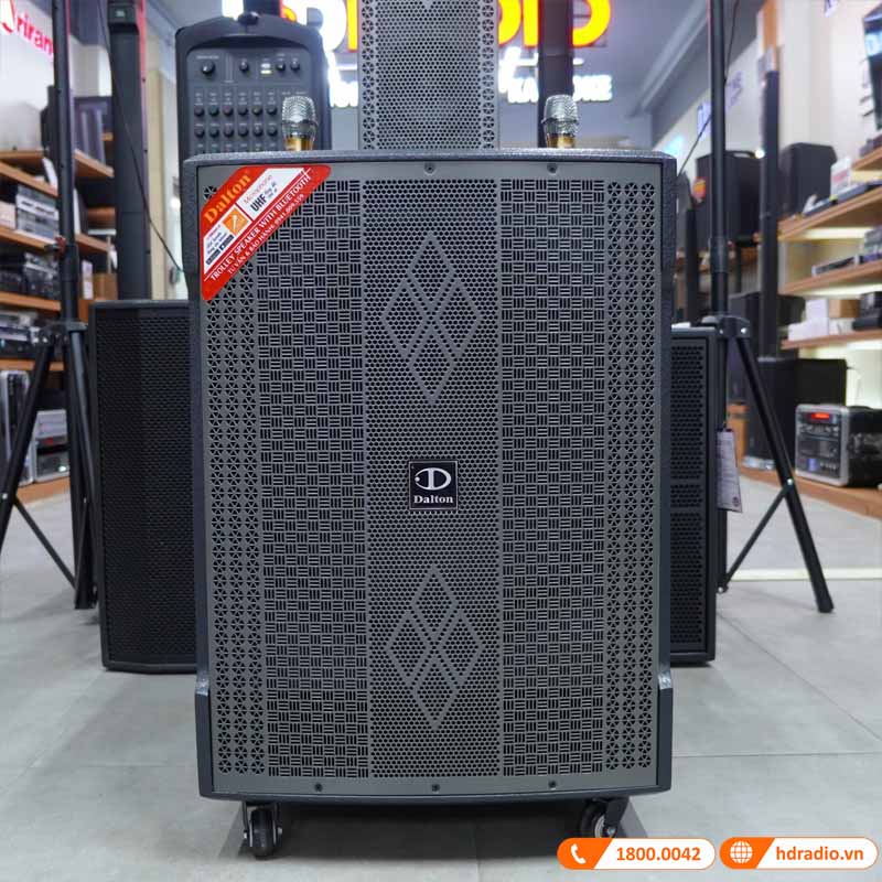 Loa Dalton LA8-S118, Bass 45cm, Công suất 800W, Bluetooth 5.0, Kèm 2 mic-1