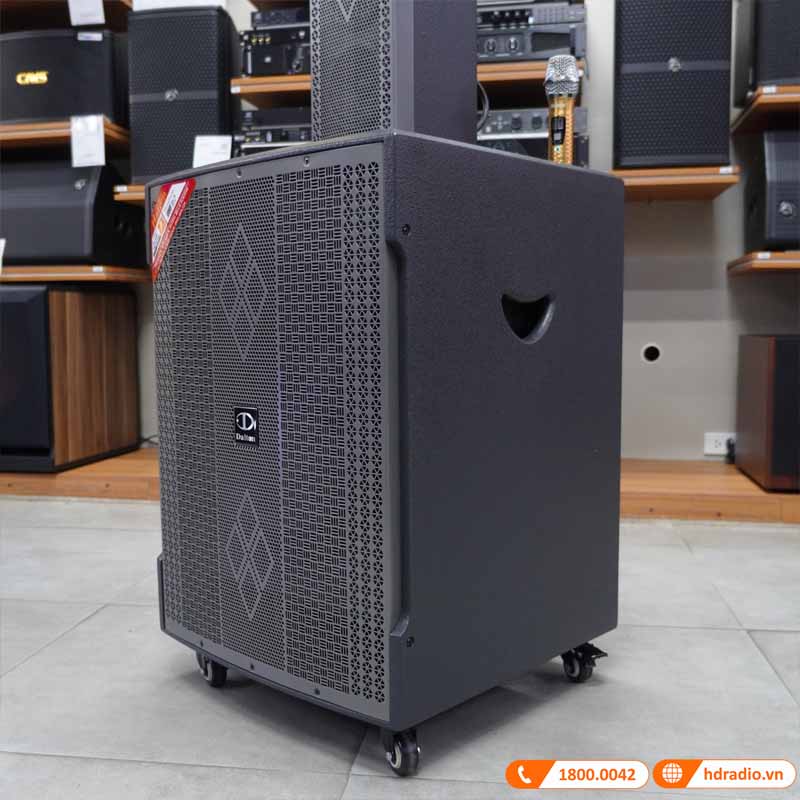 Loa Dalton LA8-S118, Bass 45cm, Công suất 800W, Bluetooth 5.0, Kèm 2 mic-2