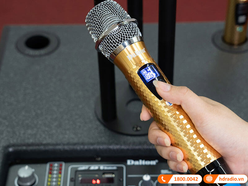 Loa Dalton LP-115SA, Bass 38cm, Công suất 600W, Bluetooth 5.0, Kèm 2 mic-4