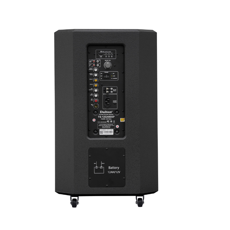 Loa Dalton TS-12G400XP, Bass 30cm, Công suất 500W, Bluetooth 5.2, Pin 4h-4
