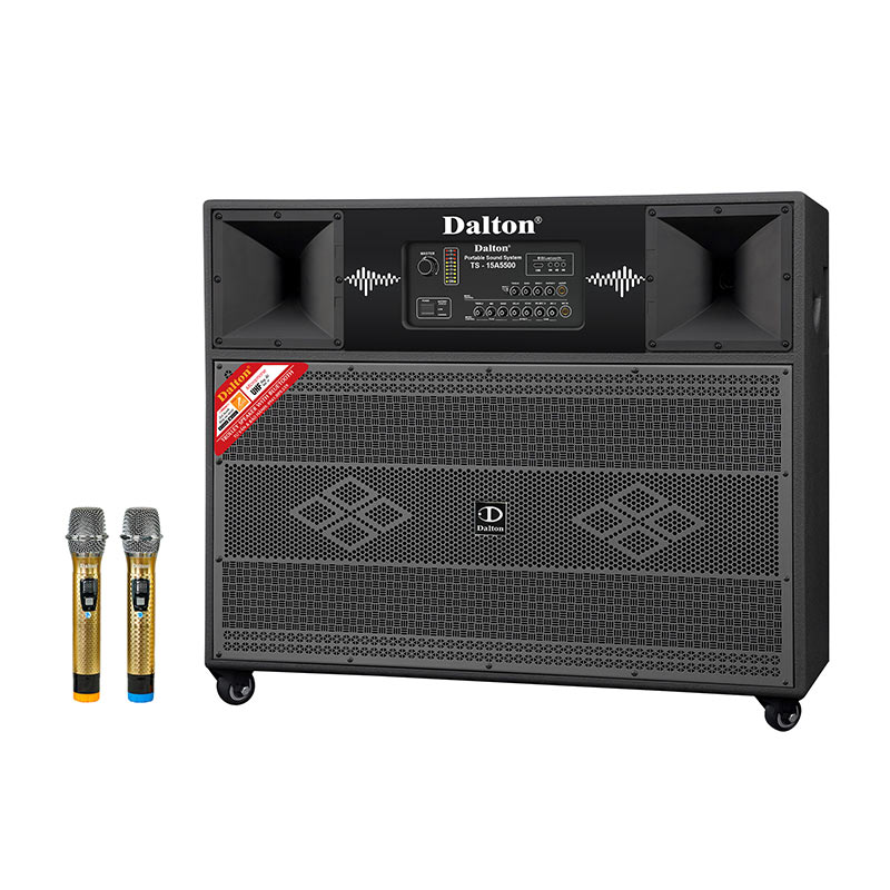 Loa Dalton TS-15A5500, Bass 50cm, Công suất 1600W, Bluetooth 5.2, kèm 2 Mic