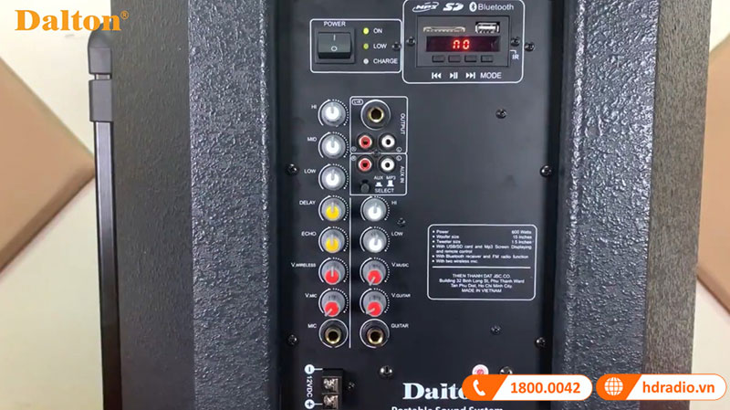 bang dieu khien loa keo dalton ts - 15g600x