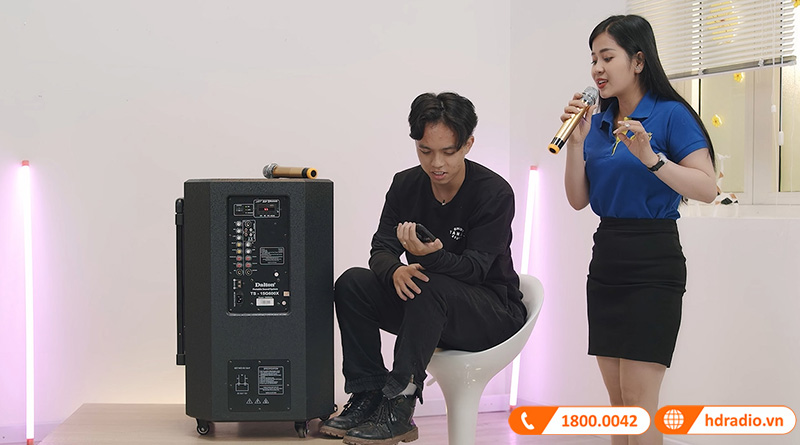 loa keo dalton ts - 15g600x hat karaoke