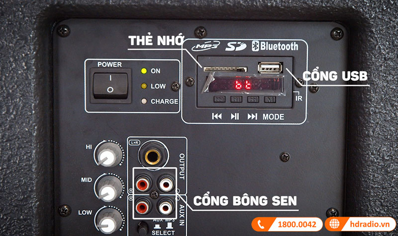 loa keo dalton ts-15g1600x ket noi da dang